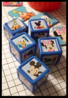 Dice : Dice - Game Dice - Yahtzee Disney Blue 2 - Resale Shop Sept 2010